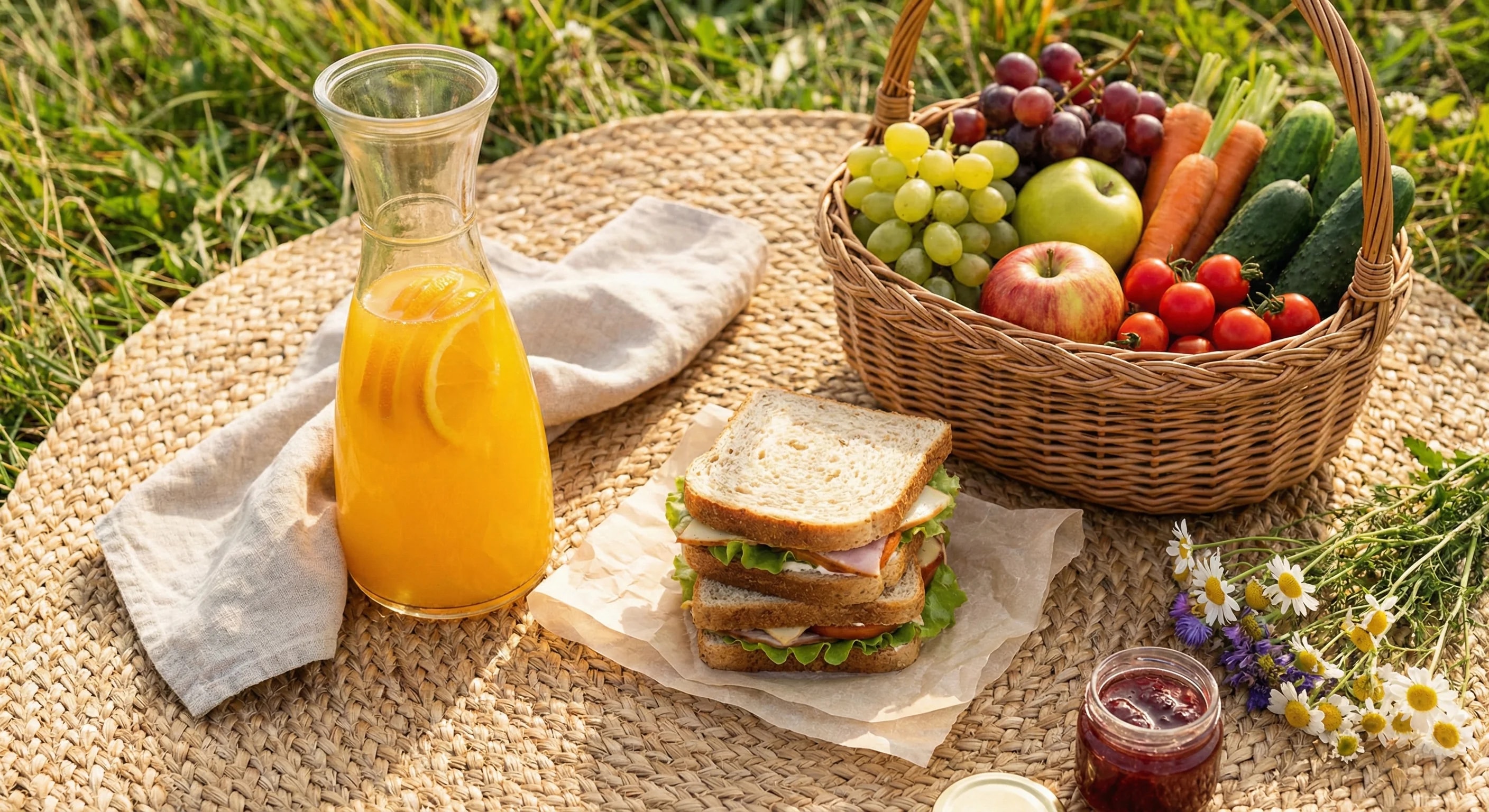 רשימת קניות לפיקניק: אוכל קליל, טעים ופשוט לאריזה