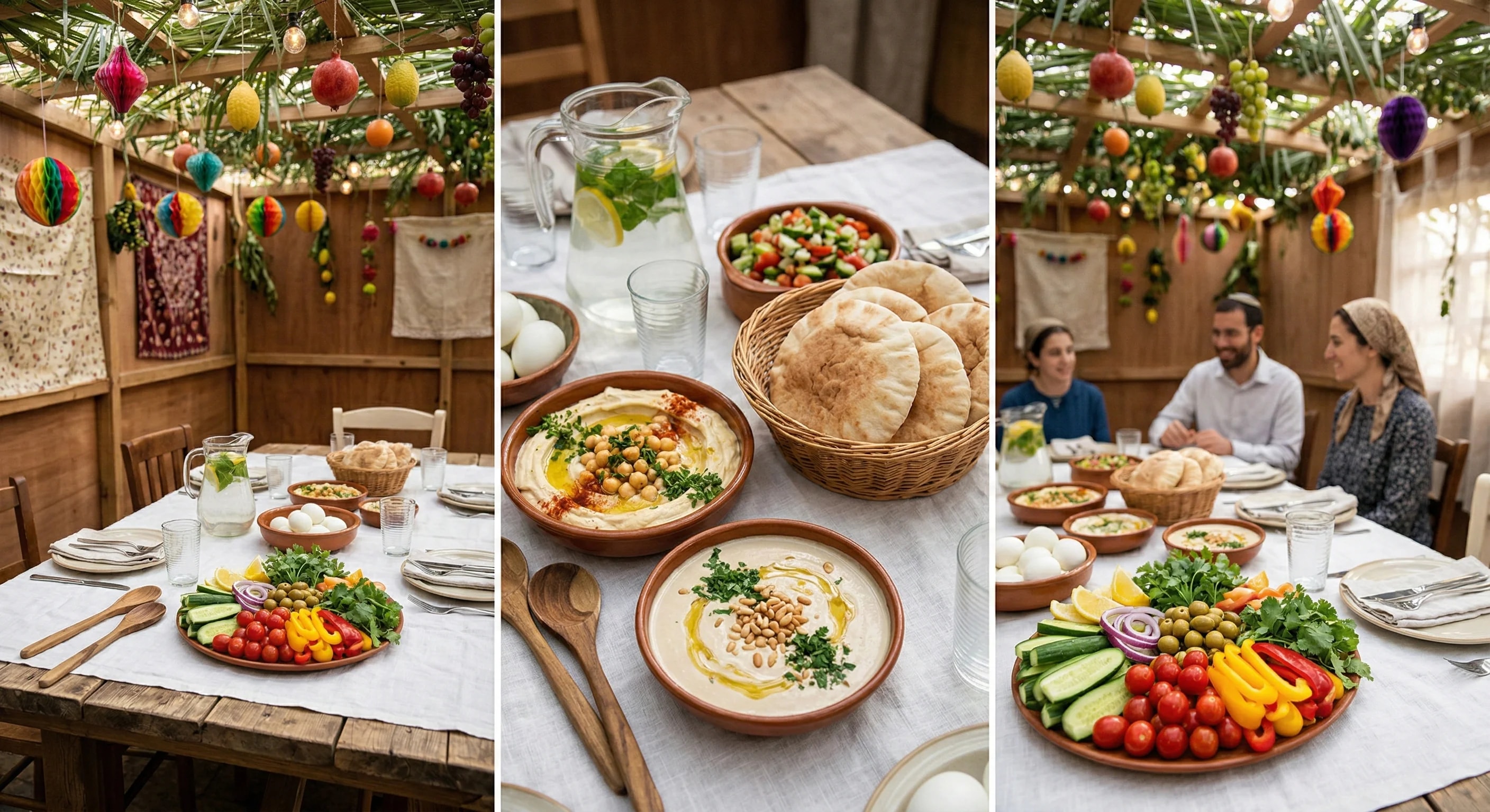 רשימת קניות לסוכות: לארח בסוכה בלי להשתעבד למטבח